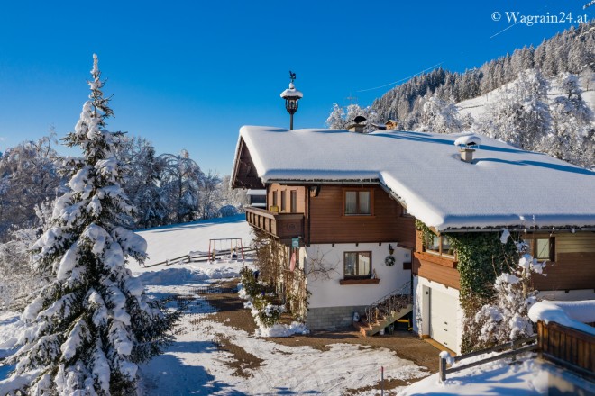 Foto - Luftaufnahme - Haus Katharina im Winter